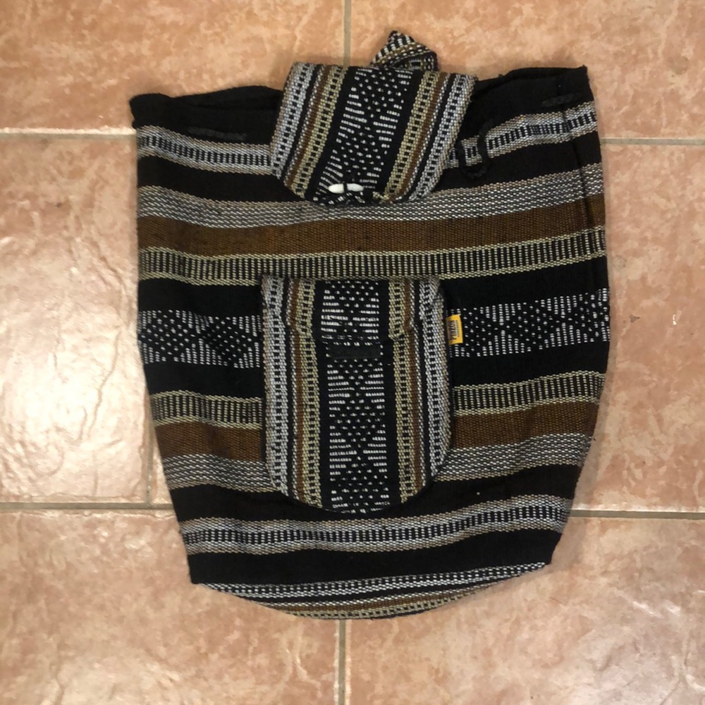 Boho style backpack